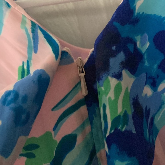 NWT Lilly pulitzer rory dress sweet pea, pink tropics - Picture 10 of 16